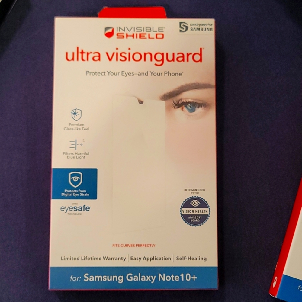Samsung Note 10+ Zagg Invisible Ultra Visionguard